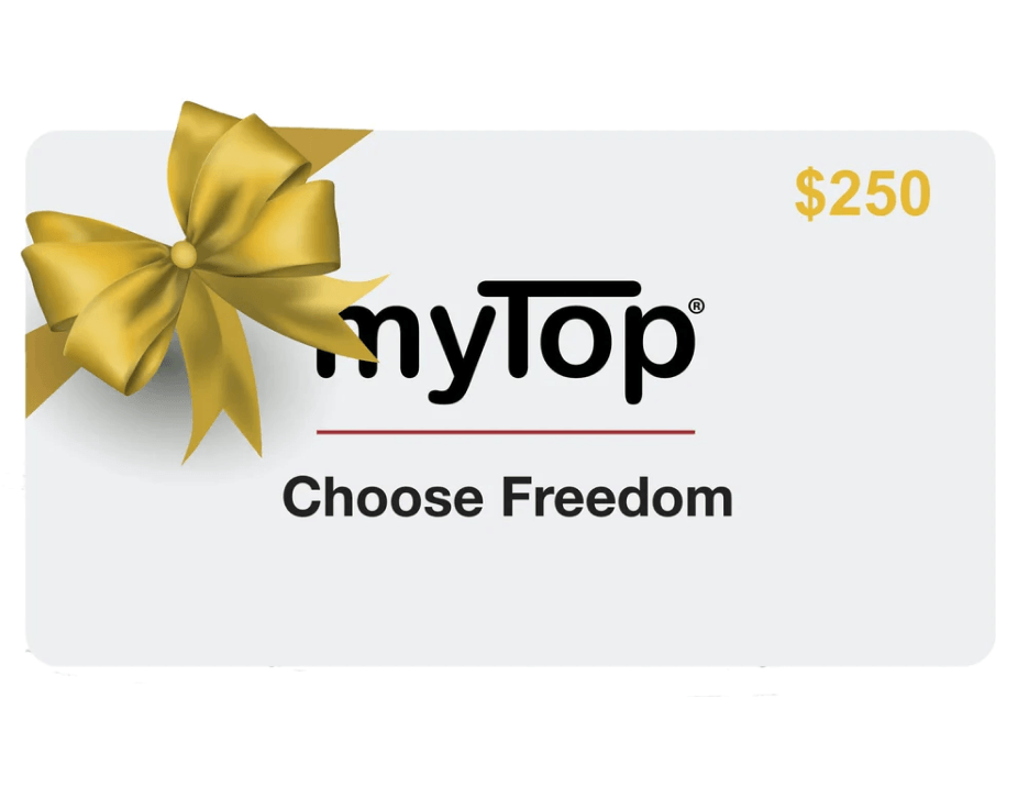 myTop gift cards are now available!