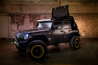 Fully Electric Convertible Jeep Top